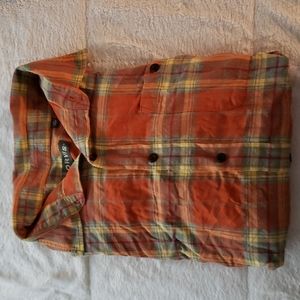 Orvis XXL Cotton Flannel Long-sleeved Shirt